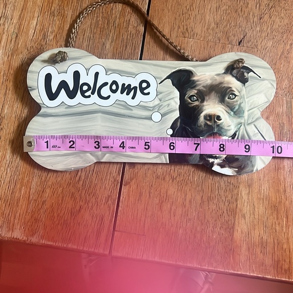 PITBULL WELCOME SIGN - Picture 3 of 6